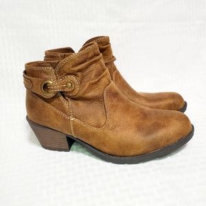 Earth Origens Womens Oakland Adele Ankle Boots Size 6 1/2